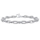 Wholesale Stainless Steel Embossed Loop Bracelet