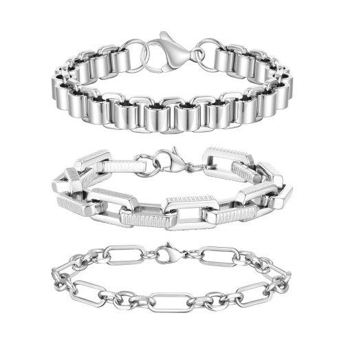 Wholesale Stainless Steel Handmade Chain Bracelets