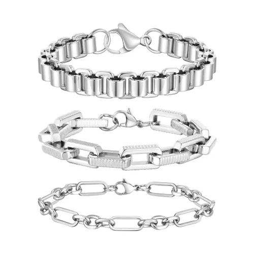 Wholesale Stainless Steel Handmade Chain Bracelets