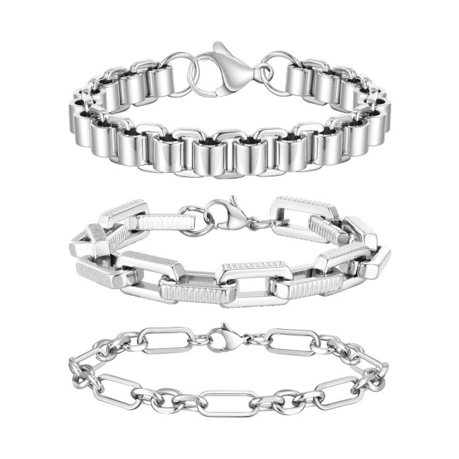 Wholesale Stainless Steel Handmade Chain Bracelets