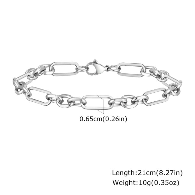 Wholesale Stainless Steel Handmade Chain Bracelets