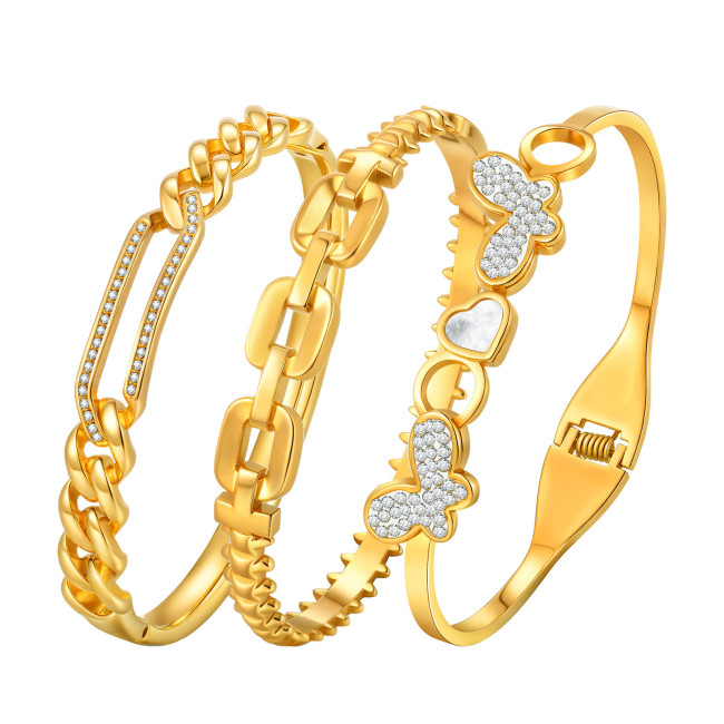 Wholesale Stainless Steel Openable Bangle