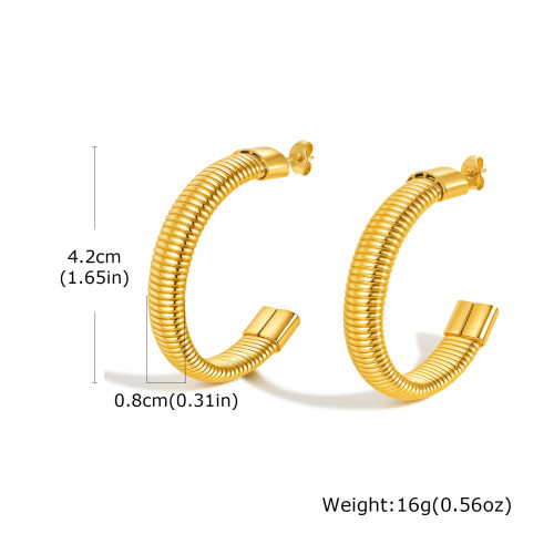 Wholesale Stainless Steel Minimalist Earrings