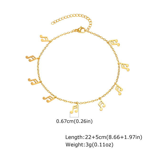 Wholesale Stainless Steel Beach Ladies Anklet