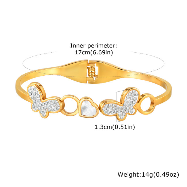 Wholesale Stainless Steel Openable Bangle