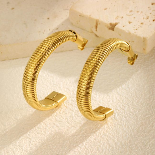 Wholesale Stainless Steel Minimalist Earrings