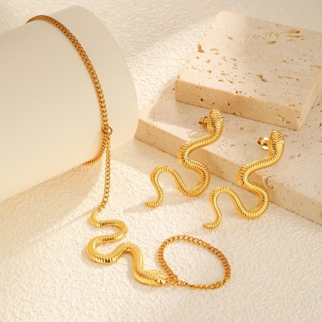 Wholesale Stainless Steel Snake Hand Chain Bracelet