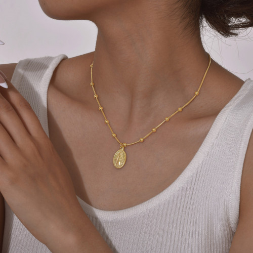Wholesale Stainless Steel Madonna Pendant