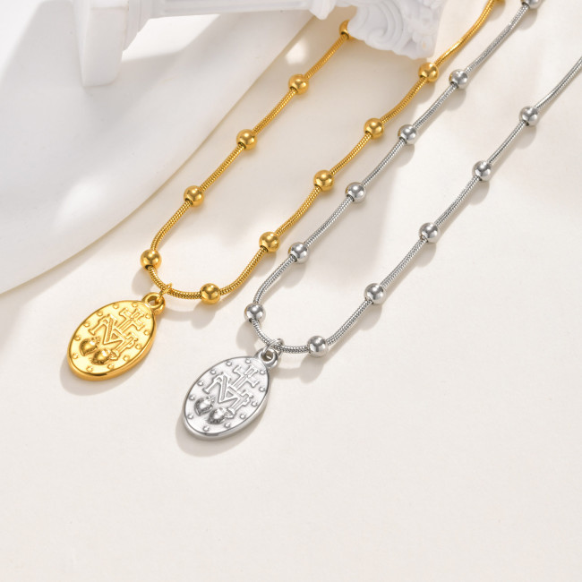 Wholesale Stainless Steel Madonna Pendant
