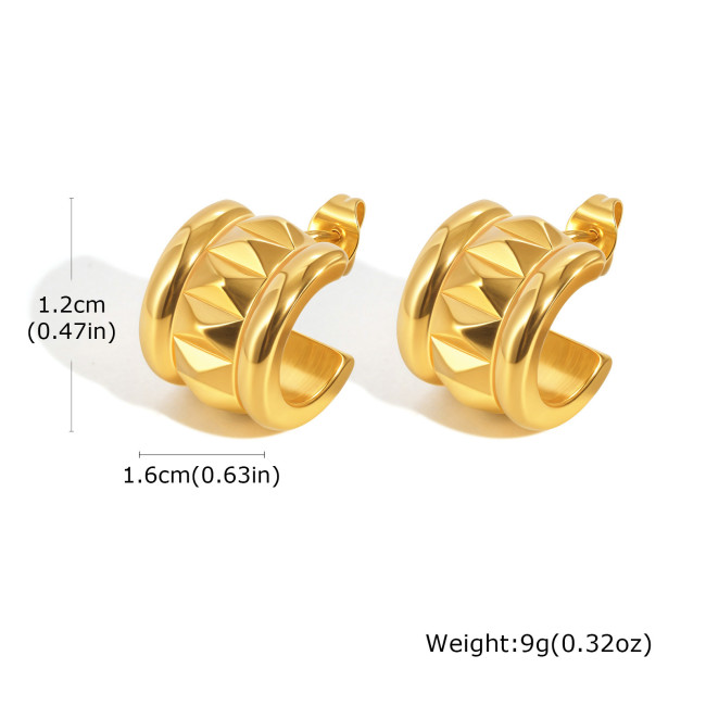 Wholesale Stainless Steel Fashion Premium Earrings