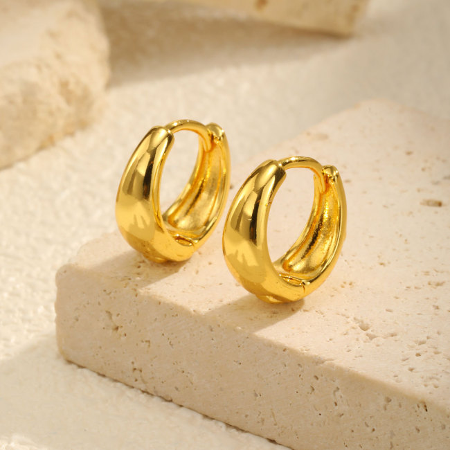Wholesale Copper INS Style Earrings