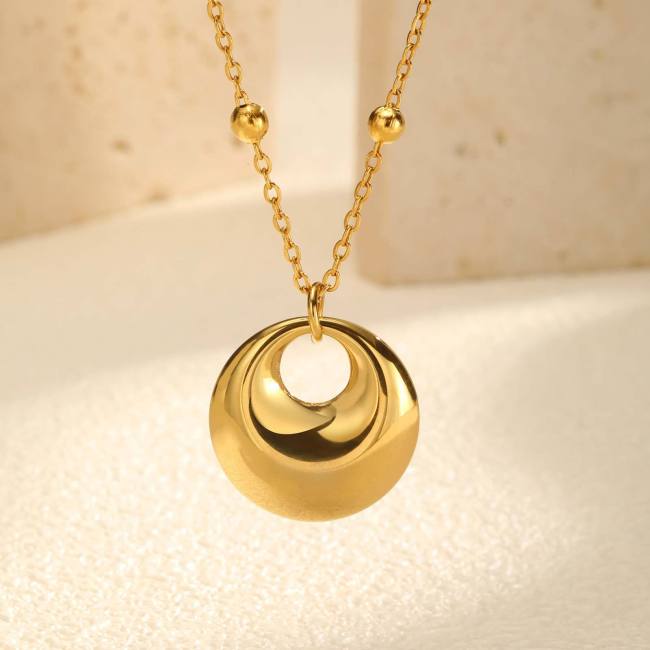 Wholesale Stainless Steel Fashion Niche Necklace