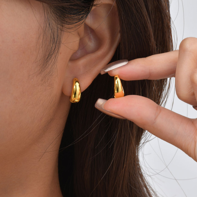 Wholesale Copper INS Style Earrings