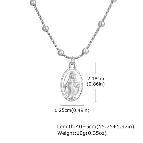 Wholesale Stainless Steel Madonna Pendant