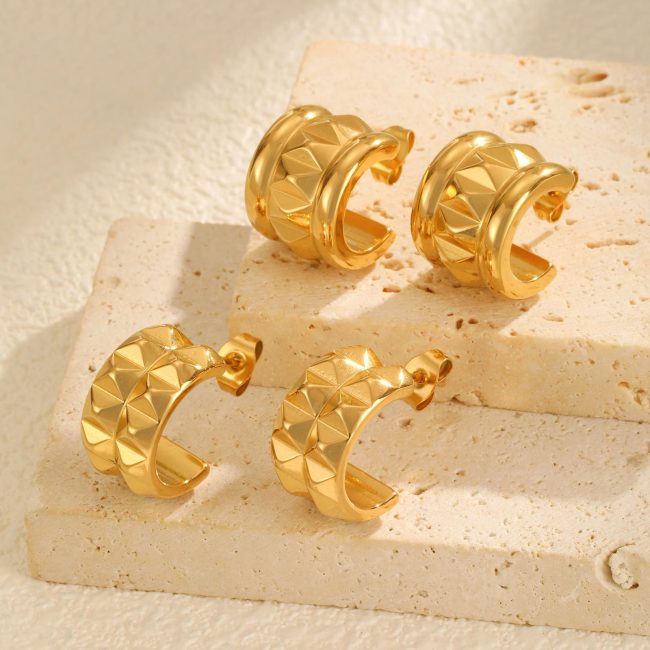 Wholesale Stainless Steel Fashion Premium Earrings
