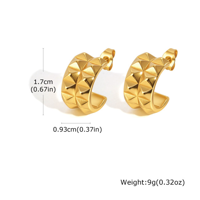 Wholesale Stainless Steel Fashion Premium Earrings