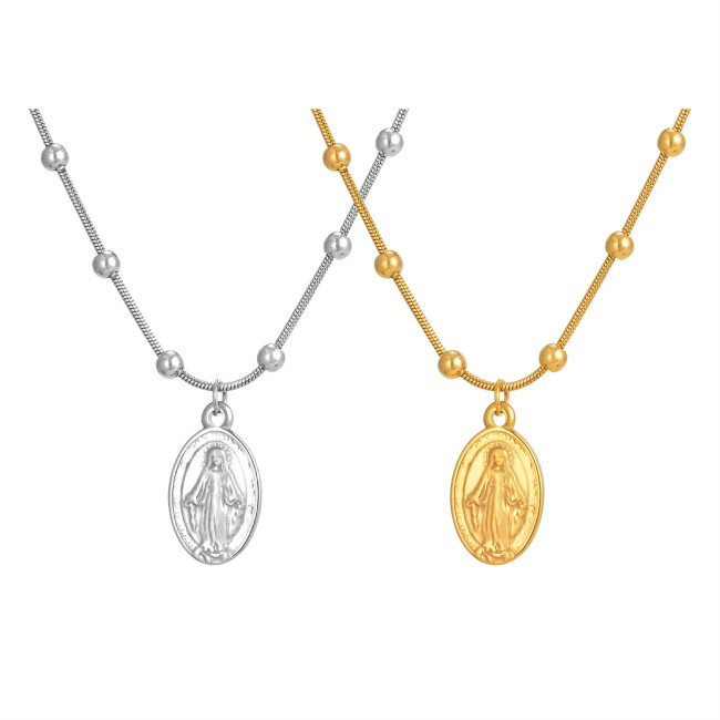 Wholesale Stainless Steel Madonna Pendant