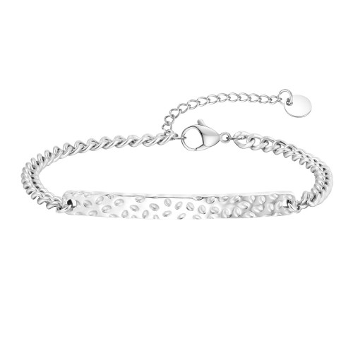 Wholesale Stainless Steel Hammered Bracelet