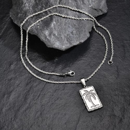 Wholesale Stainless Steel Coconut Tree Pendant