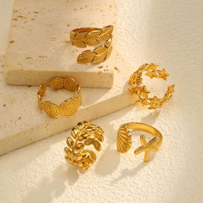 Wholesale Stainless Steel Designer Women's Ring