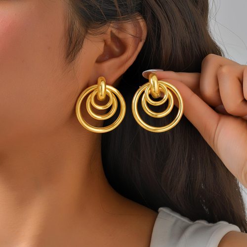 Wholesale Stainless Steel Fashion Premium Earrings