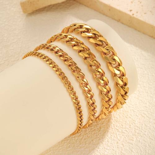 Wholesale Stainless Steel Women's Gold Bracelet