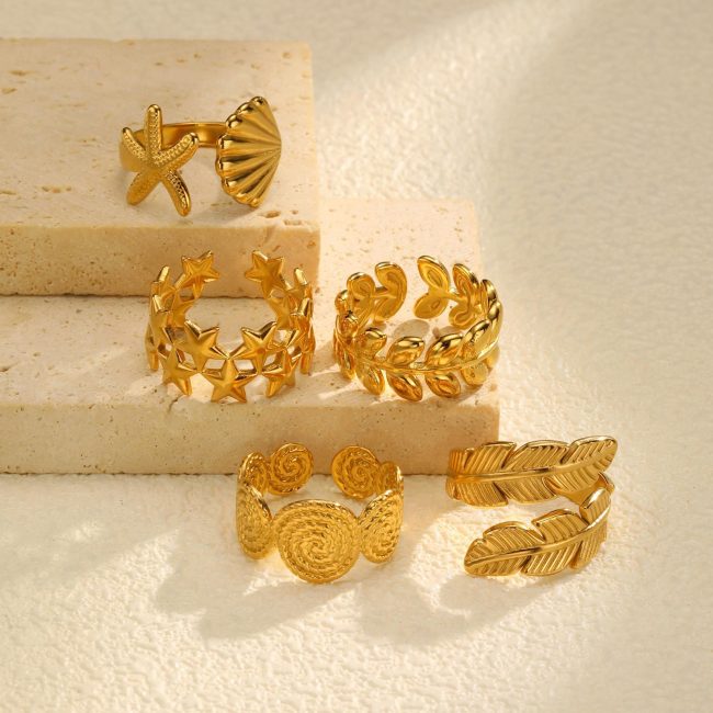 Wholesale Stainless Steel Designer Women's Ring