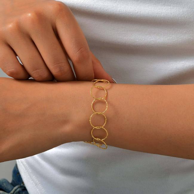 Wholesale Stainless Steel Interlocking Bracelets