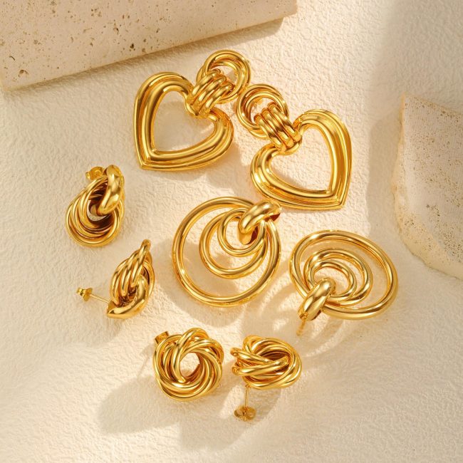 Wholesale Stainless Steel Fashion Premium Earrings