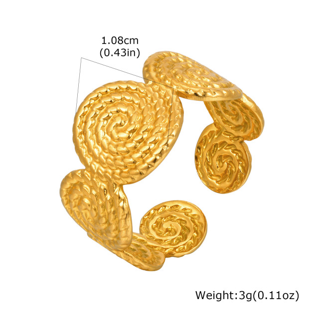 Wholesale Stainless Steel Designer Women's Ring