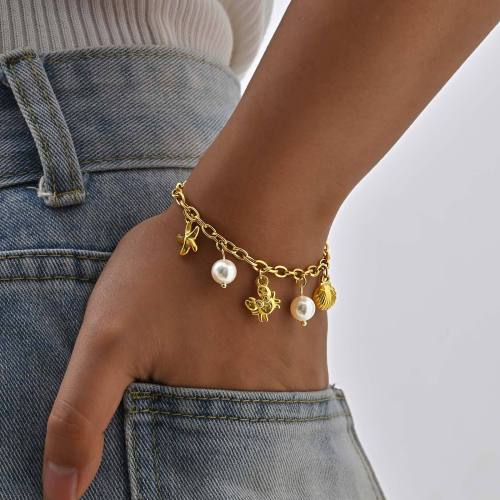 Wholesale Stainless Steel Ocean Style Bracelet