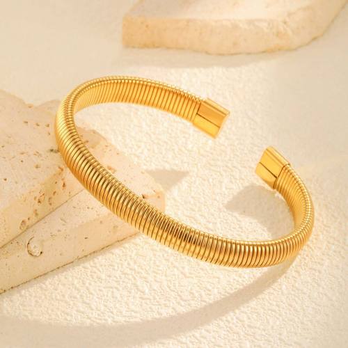 Wholesale Stainless Steel Stretch Open Bangle