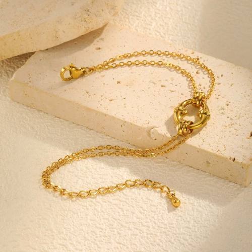 Wholesale Stainless Steel Double Layer Bracelet