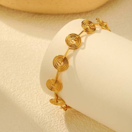 Wholesale Stainless Steel Spiral Bracelet