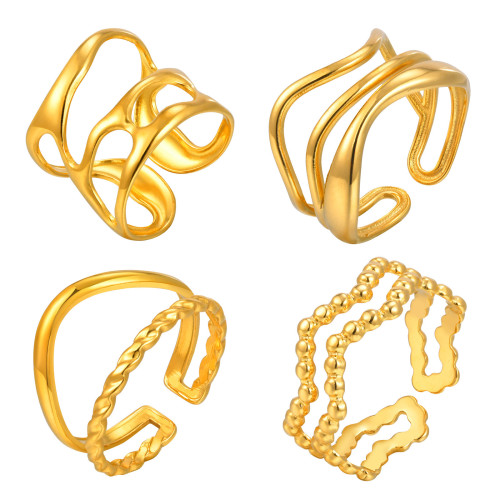 Wholesale Stainless Steel Women's Niche Rings