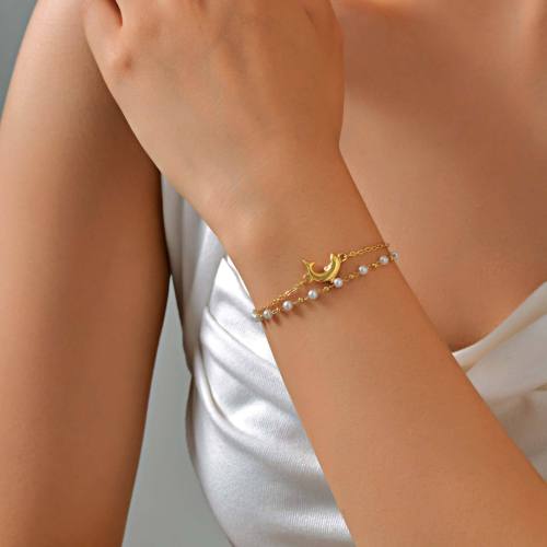 Wholesale Stainless Steel Dolphin Layer Bracelet