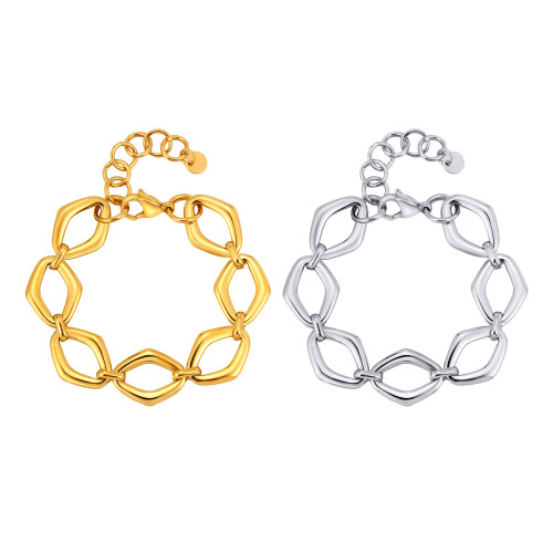 Wholesale Stainless Steel Diamond Chain Bracelet