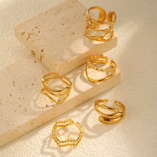 Wholesale Stainless Steel Women's Niche Rings