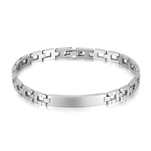 Wholesale Stainless Steel Engravable Bracelet for Men