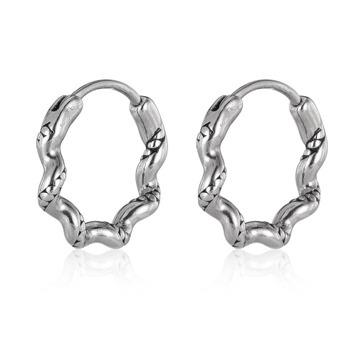Wholesale Stainless Steel Design Hoop Earrings