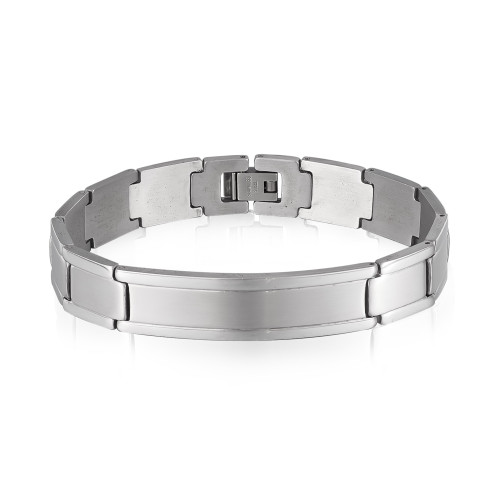 Wholesale Stainless Steel Engraved Bracelet for Men