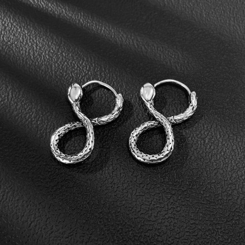 Wholesale Stainless Steel Design Snake Earrings