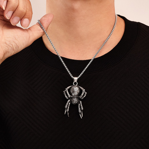 Wholesale Stainless Steel Spider Pendant
