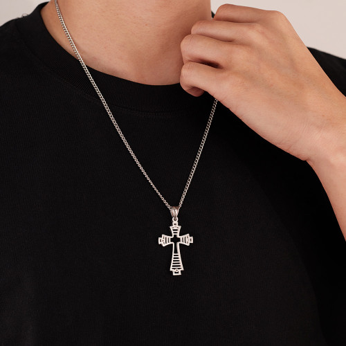 Wholesale Stainless Steel Stylish Cross Pendant