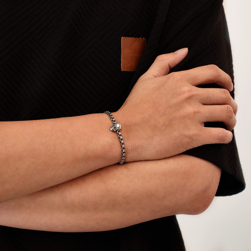 Wholesale Stainless Steel Skull Head Bracelet