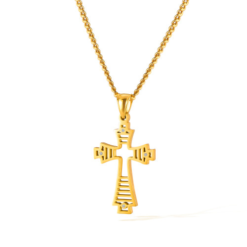 Wholesale Stainless Steel Stylish Cross Pendant
