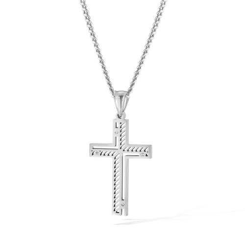 Wholesale Stainless Steel Design Cross Pendant