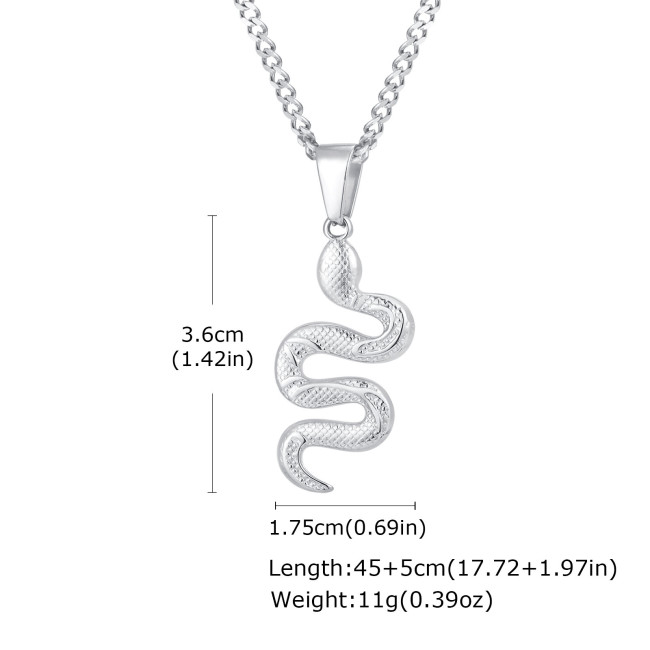 Wholesale Stainless Steel Snake Pendants