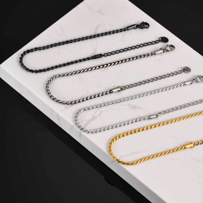 Wholesale Stainless Steel Minimalist Bracelet for Men