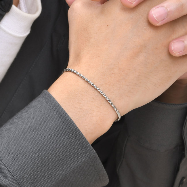 Wholesale Stainless Steel Minimalist Bracelet for Men